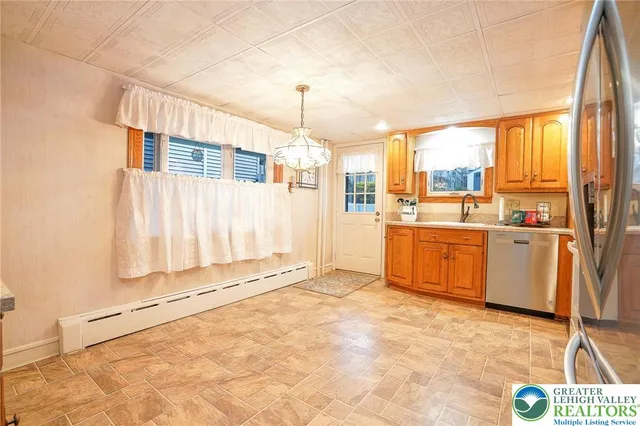 a very nice looking room with a large window