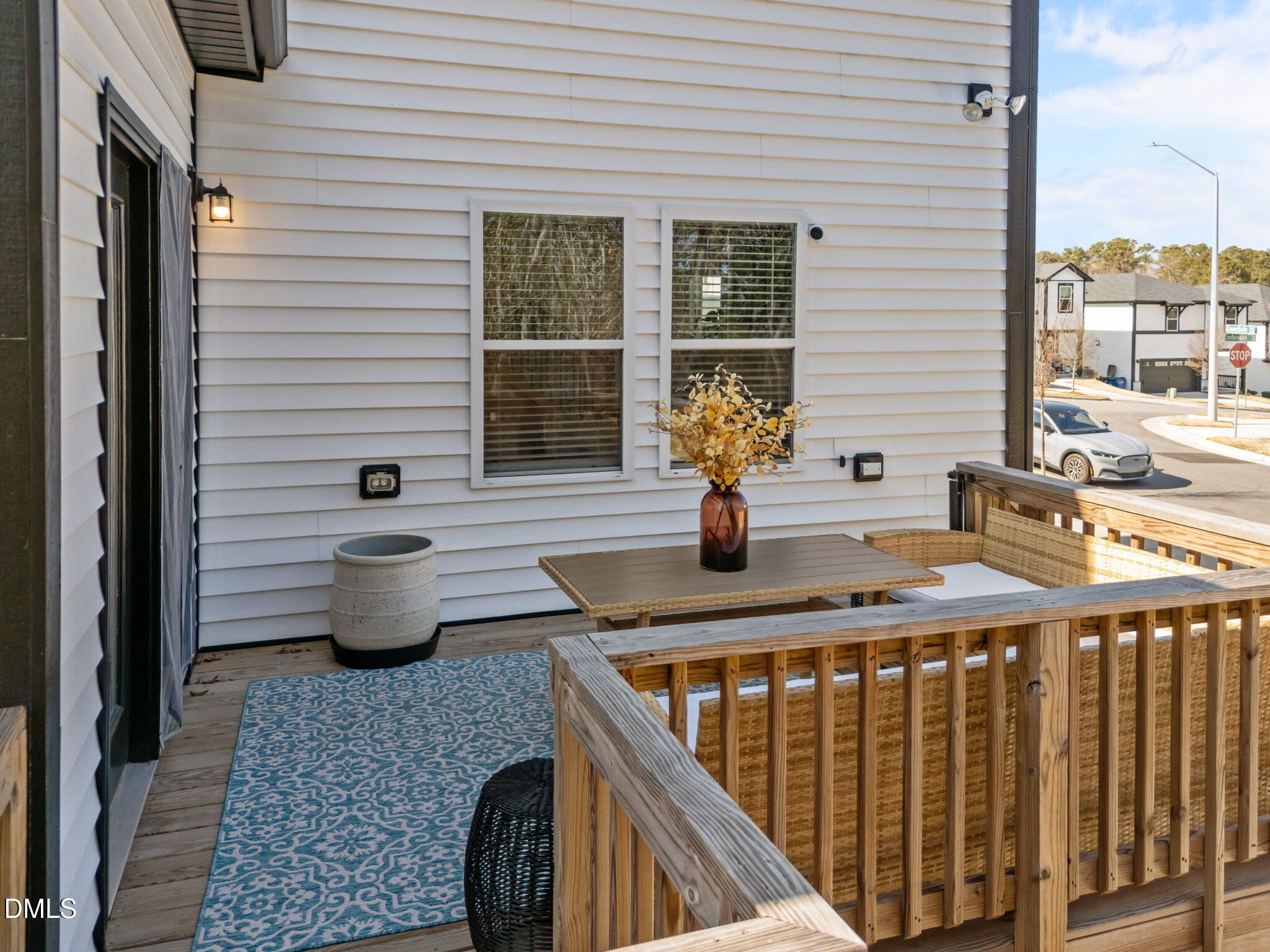 403 Sustainable Way Raleigh, NC 27610 - Photo 18 of 39 Enjoy the View from the Private Deck