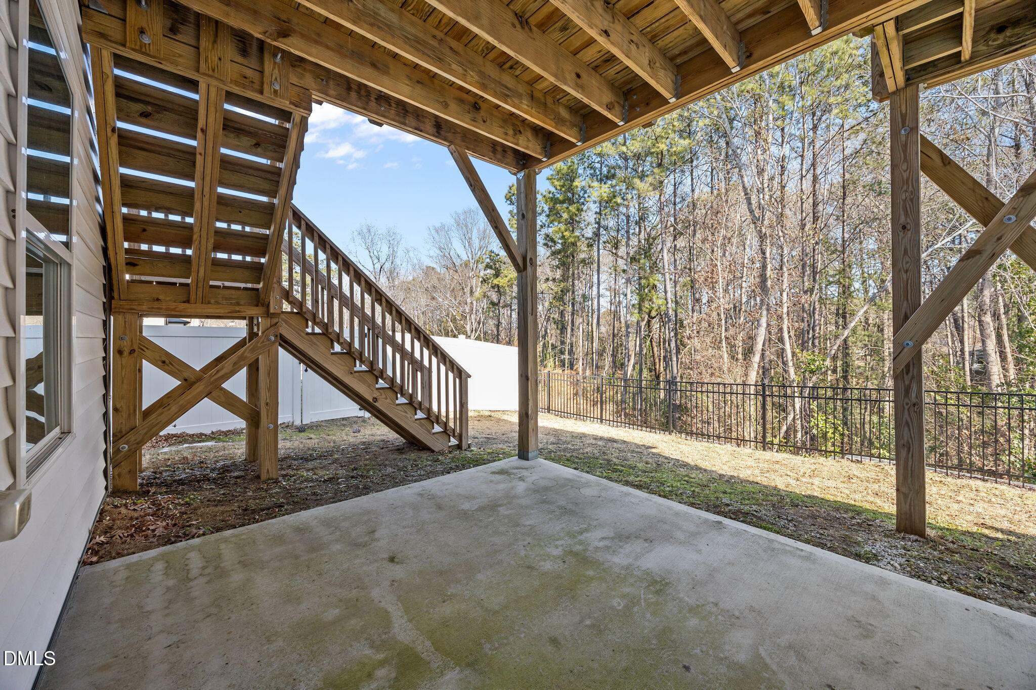 403 Sustainable Way Raleigh, NC 27610 - Photo 24 of 39 Backyard Patio View