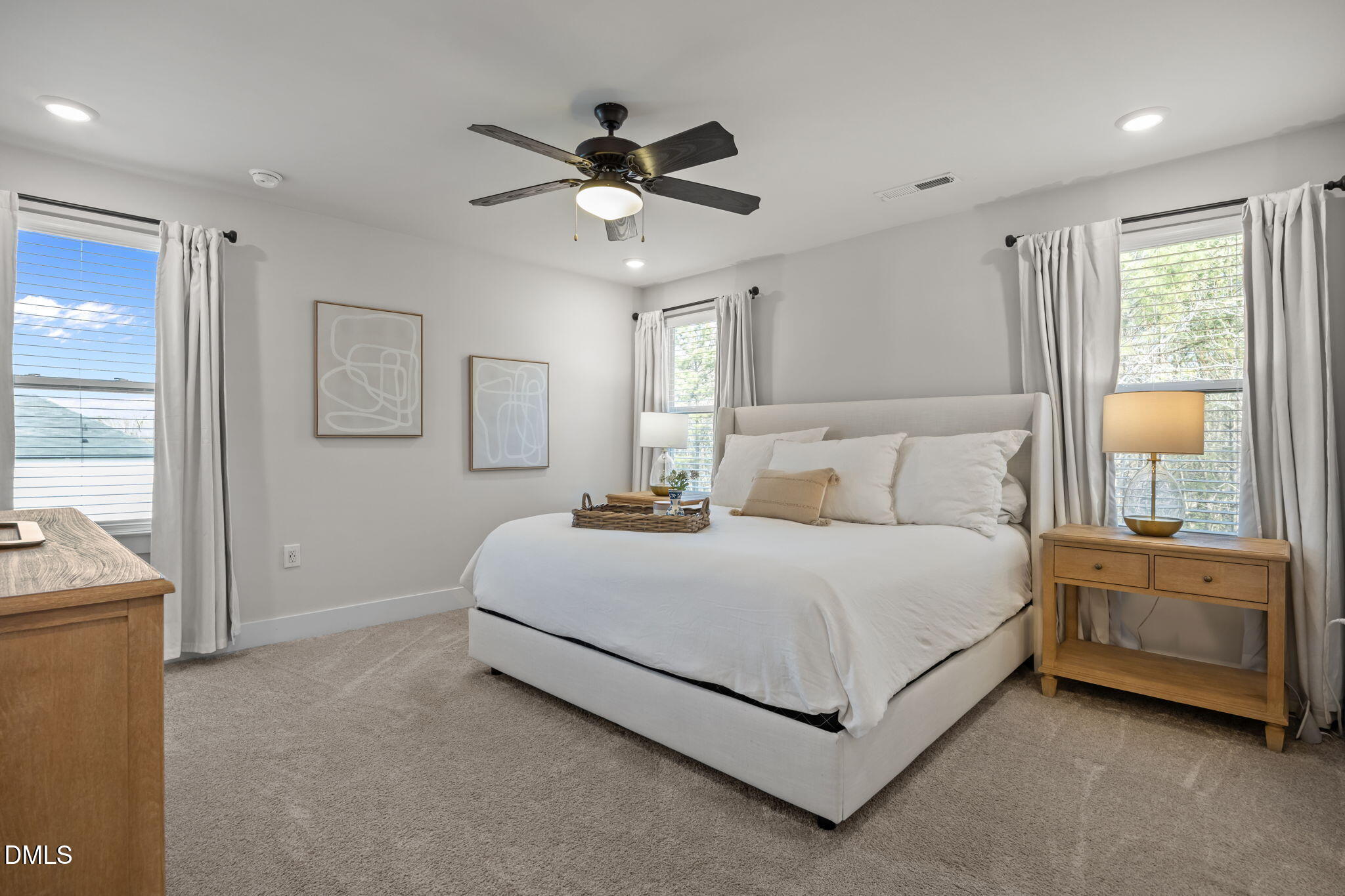 403 Sustainable Way Raleigh, NC 27610 - Photo 7 of 39 Light Filled Primary Bedroom