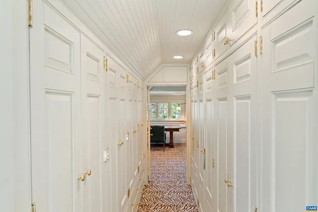 a view of a walk in closet
