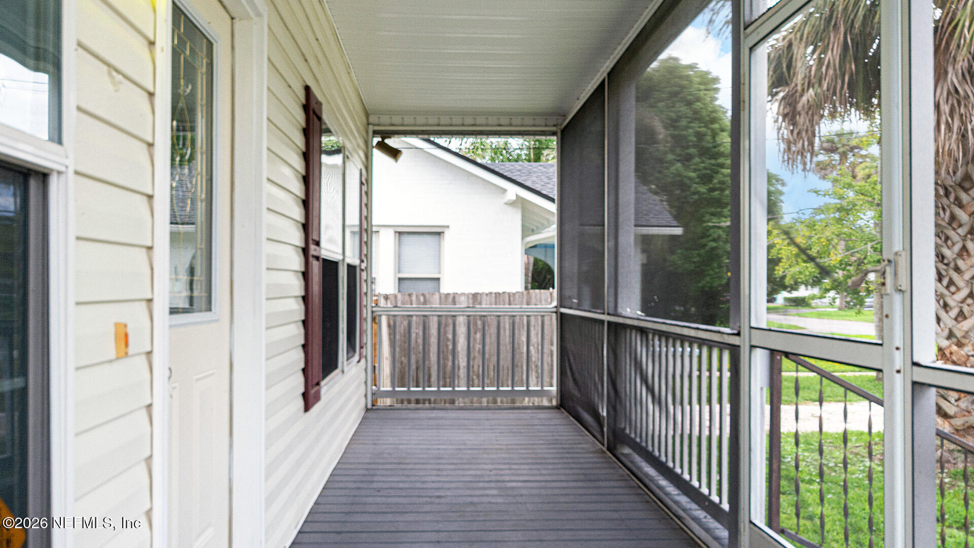 3237 Mayflower Street Jacksonville, FL 32205 - Photo 24 of 24 Screened Front Porch