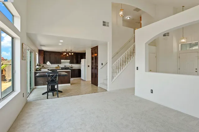 a view of a living room