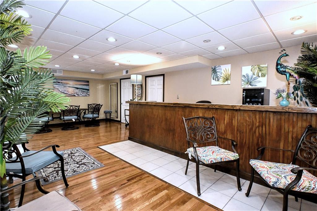 807 Dry Run Road Monongahela, PA 15063 - Photo 18 of 50 Breathtaking Hardwood Floors in 27x16 Upper Level Bar area w/ Full Bathroom