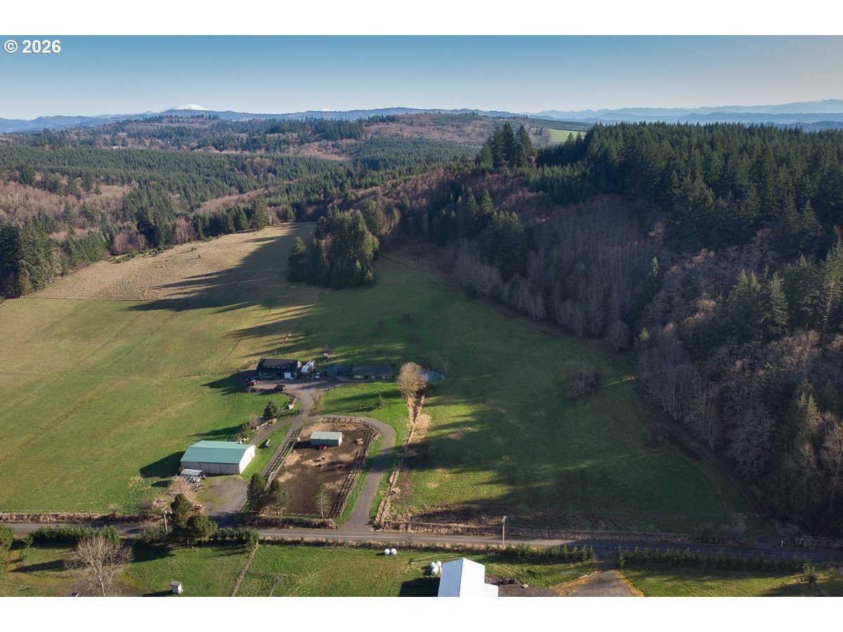 0 Bishop Creek Road Deer Island, OR 97054 - Photo 19 of 26 an aerial view of a house with a yard