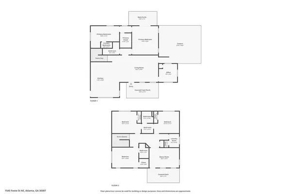 $850,000 | 1545 Foote Street Northeast, Atlanta, GA 30307