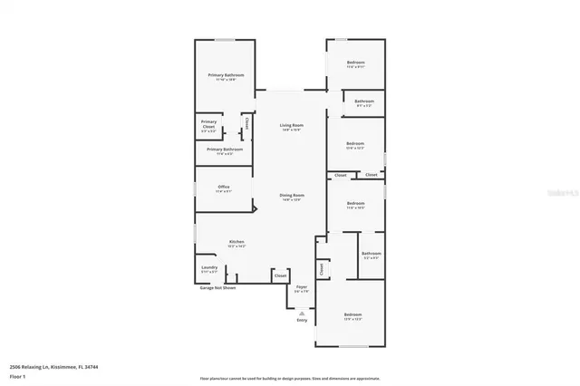 $509,990 | 2506 Relaxing Lane, Kissimmee, FL 34744