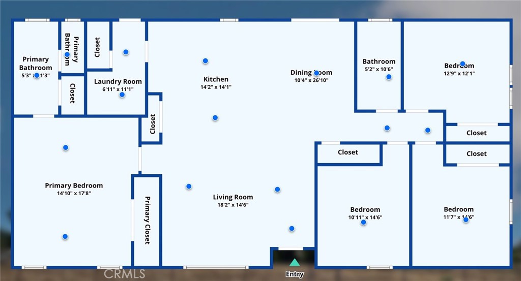 19165 Spalding Avenue Riverside, CA 92508 - Photo 31 of 32 Interior Floor Plan