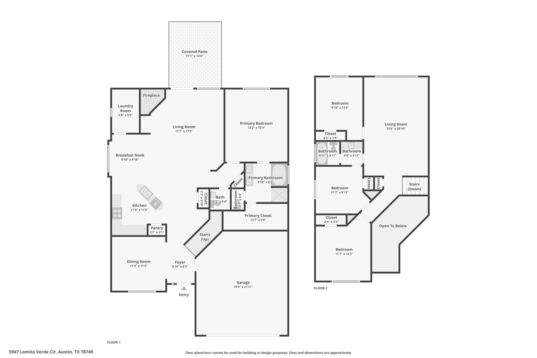 5947 Lomita Verde Circle Austin, TX 78749 - Photo 38 of 40 View of room layout