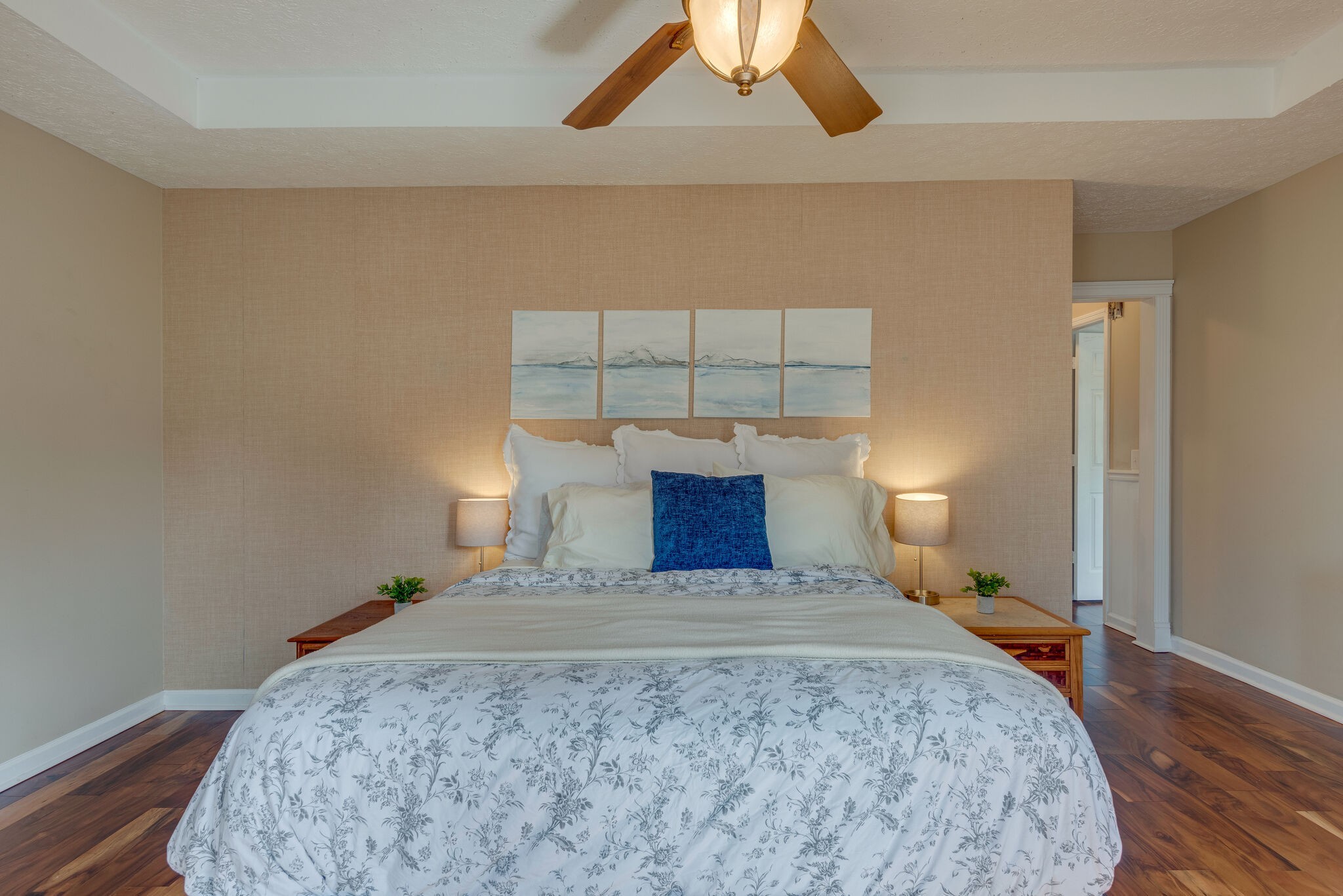 1015 Optimum Lane Springfield, TN 37172 - Photo 22 of 33 a bedroom with a bed and wooden floor