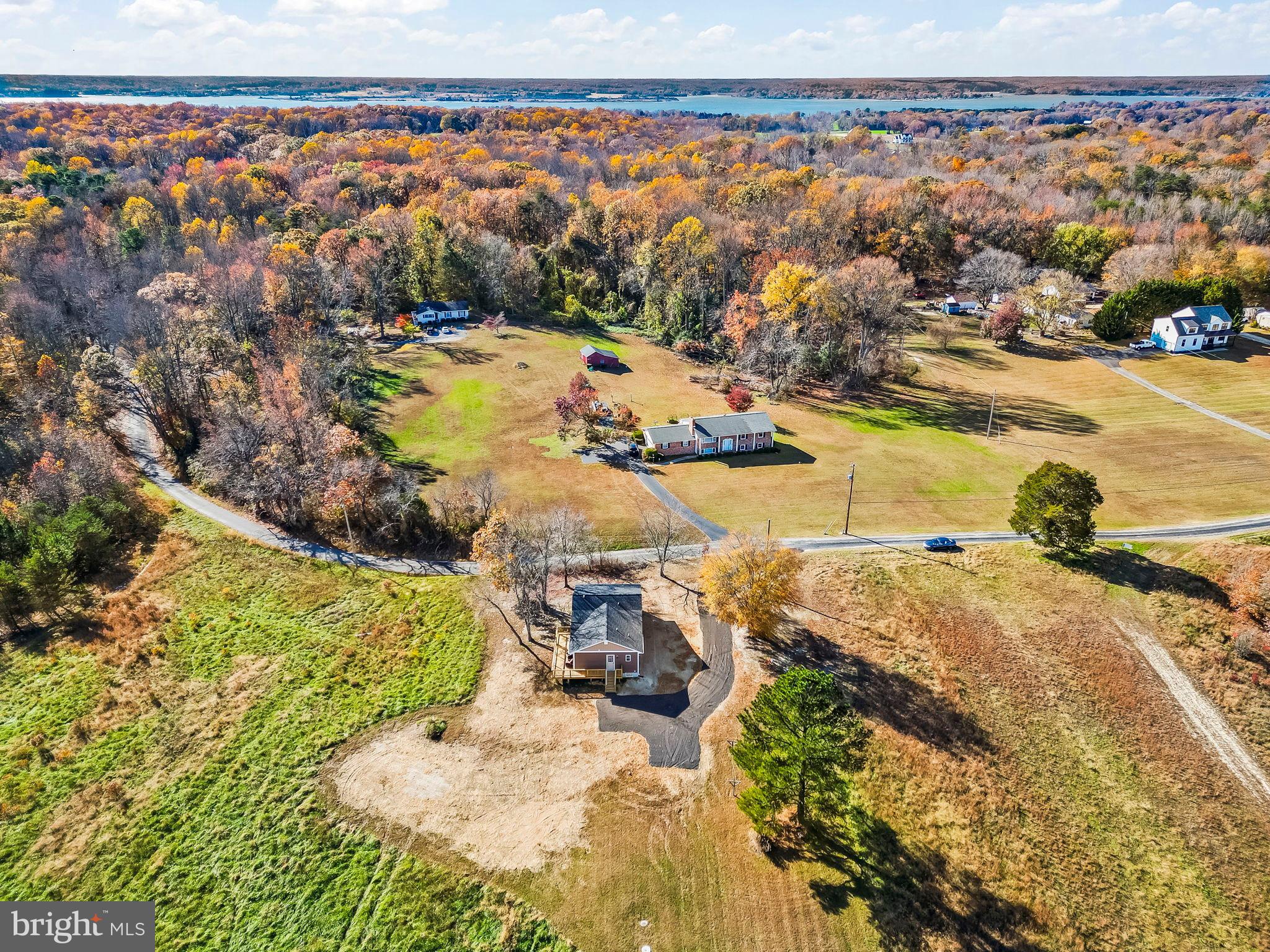 1710 Old Adelina Road Prince Frederick, MD 20678 - Photo 31 of 38 Serene countryside retreat with vibrant foliage.