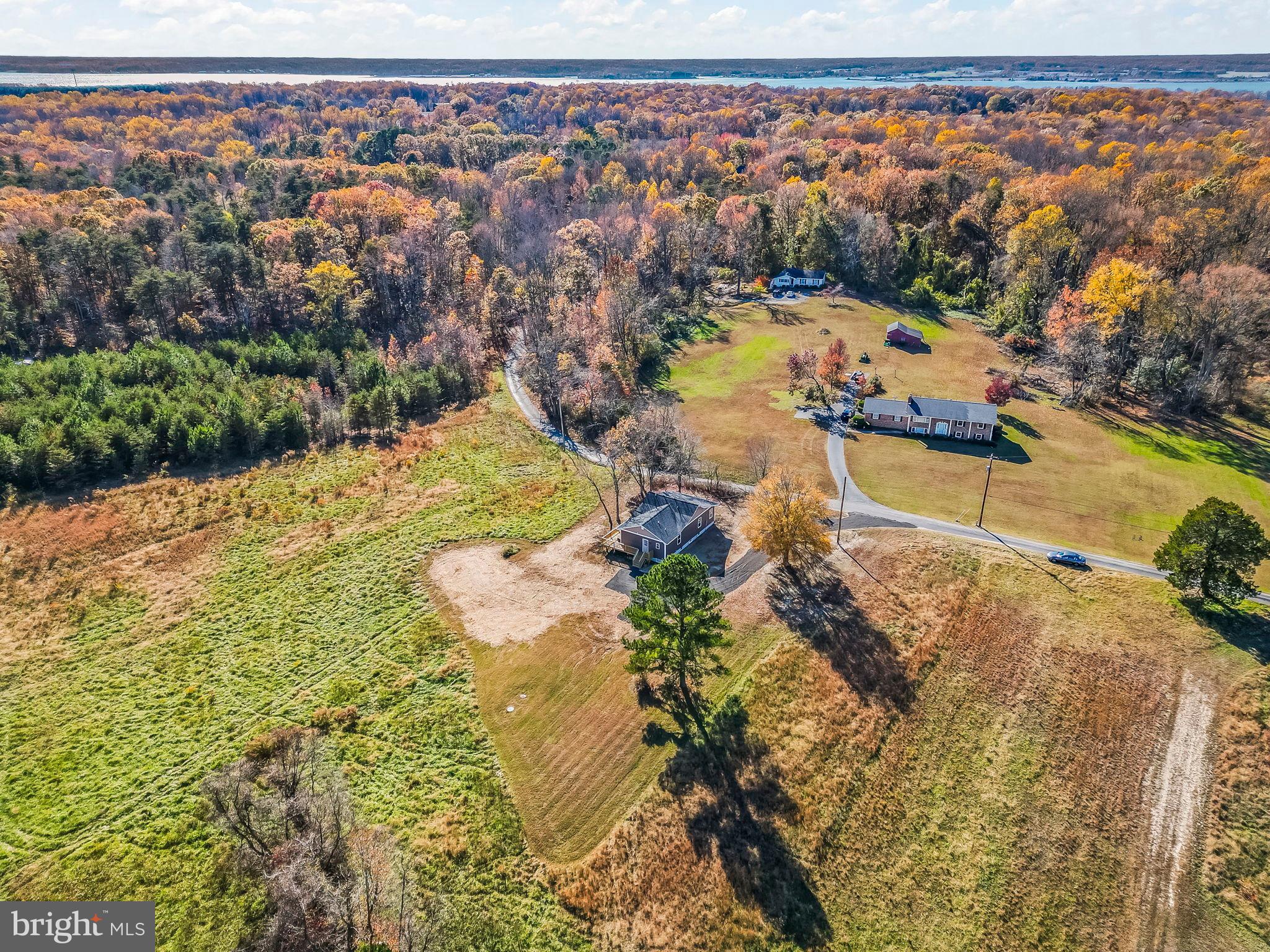 1710 Old Adelina Road Prince Frederick, MD 20678 - Photo 33 of 38 Serene countryside retreat with vibrant foliage.
