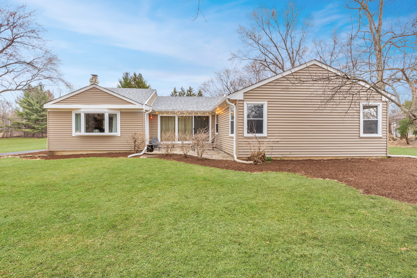 349 Haman Road Inverness, IL 60067 - Photo 2 of 36 a front view of house with yard and green space