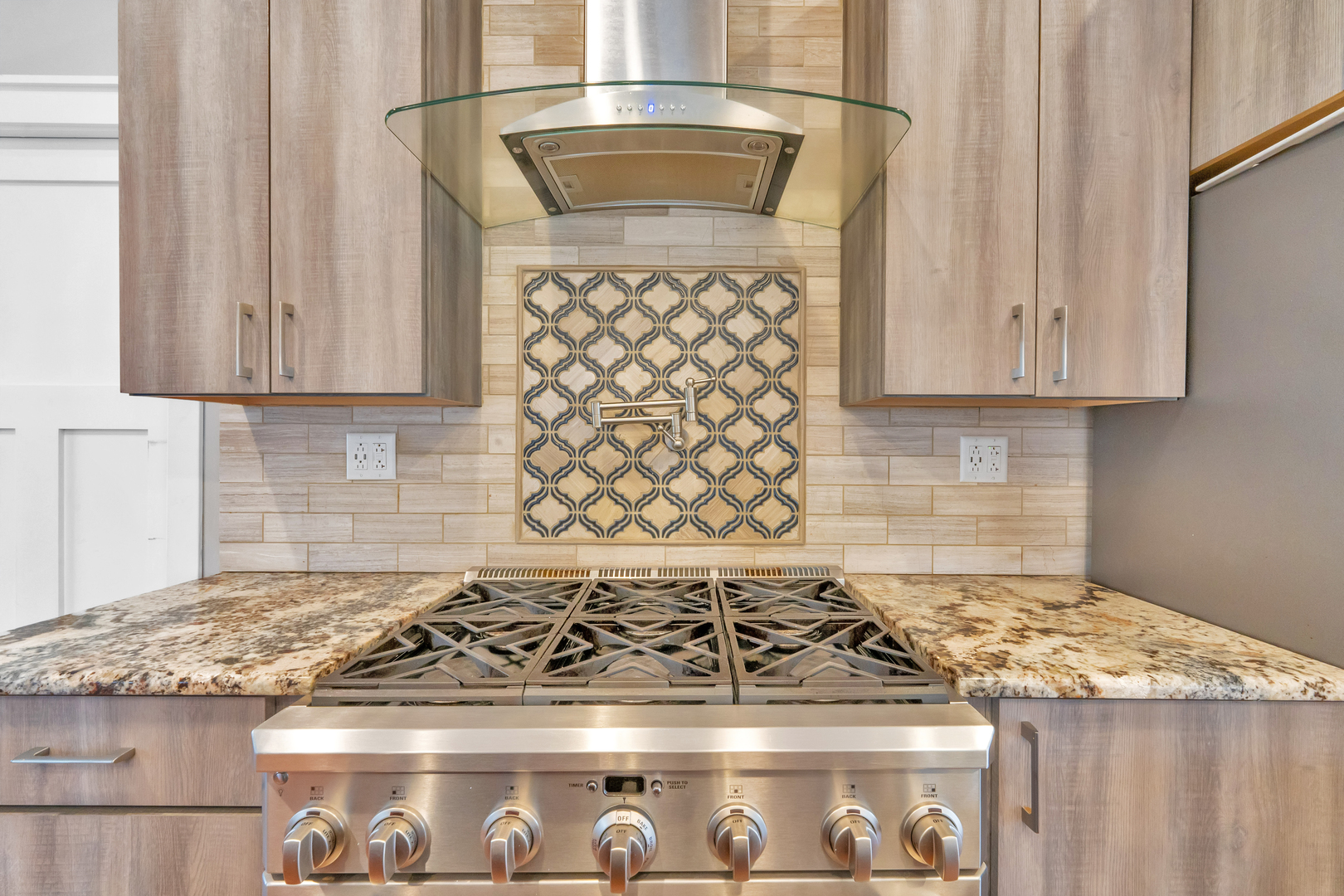 349 Haman Road Inverness, IL 60067 - Photo 7 of 36 a stove top oven sitting inside of a kitchen