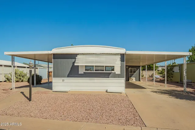 a view of a building with a bench