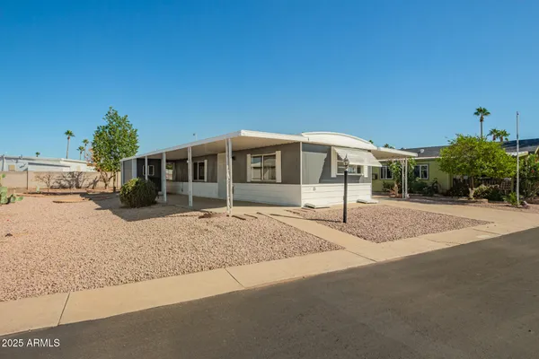 a house view with a outdoor space