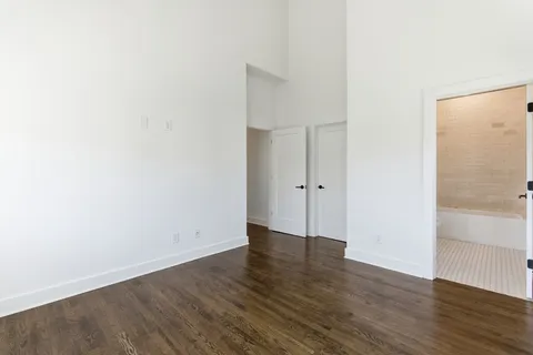 wooden floor in an empty room