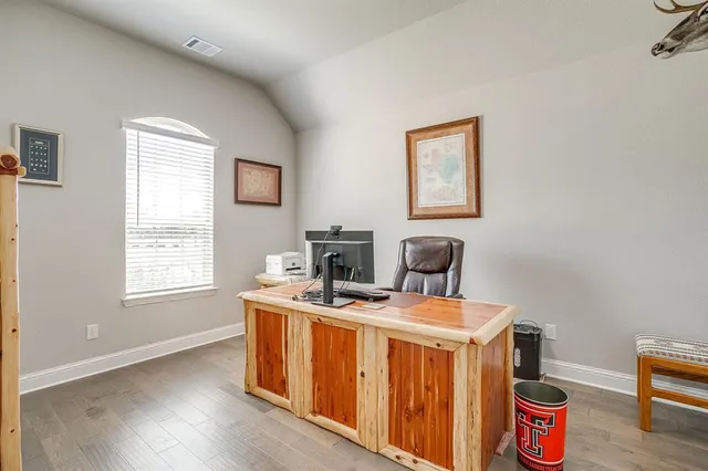 a room with storage and utility