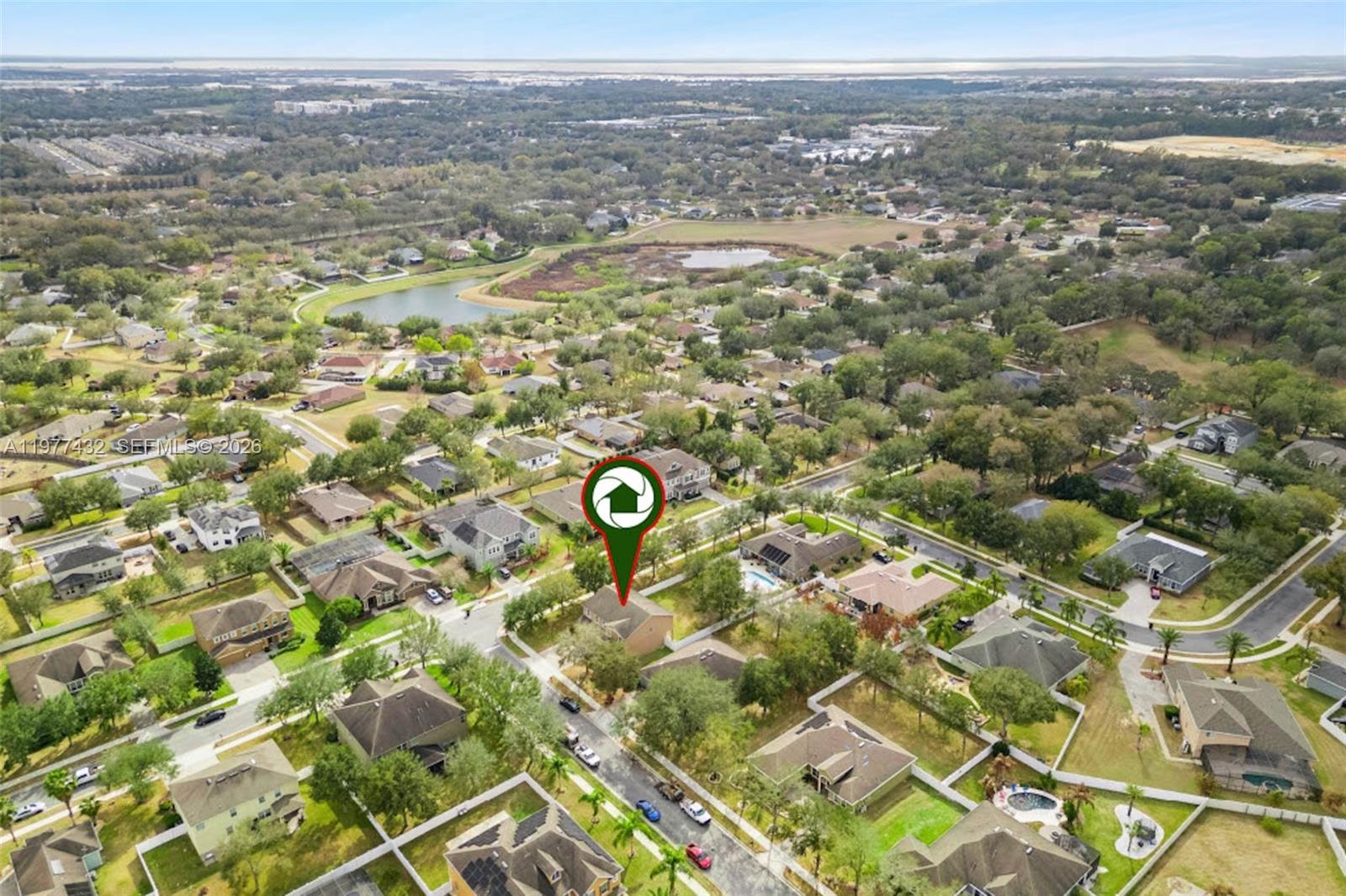 2502 Woodside Ridge Drive Apopka, FL 32712 - Photo 33 of 37 view of city and mountain