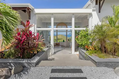 a view of a house with patio