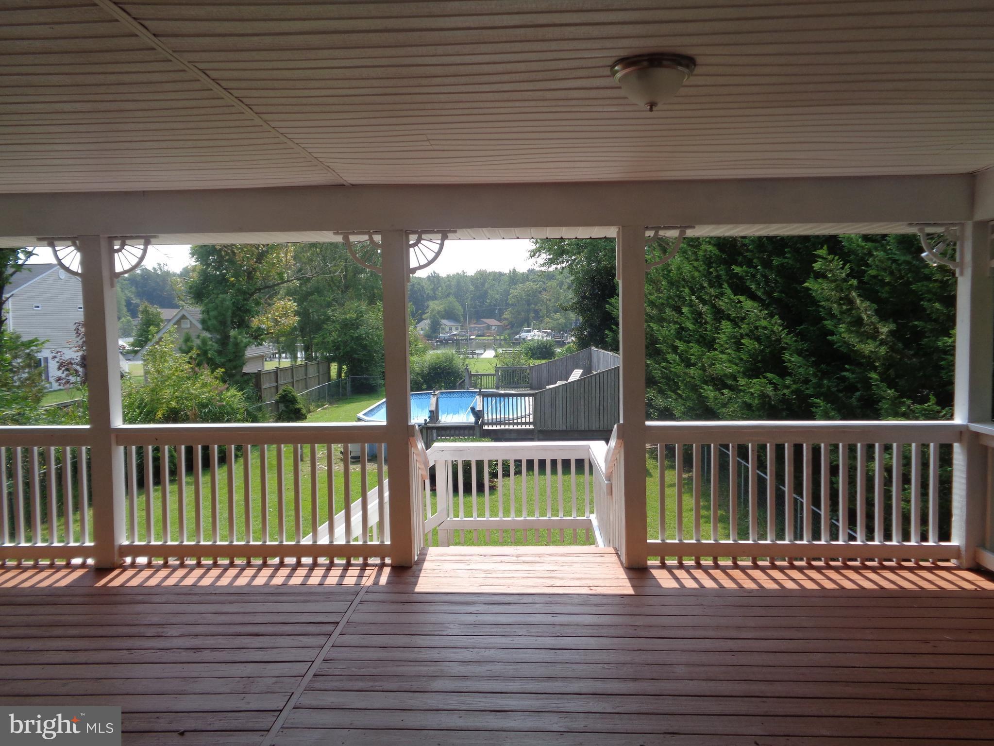 3721 Clarks Point Road Baltimore, MD 21220 - Photo 26 of 38 View from Covered porch