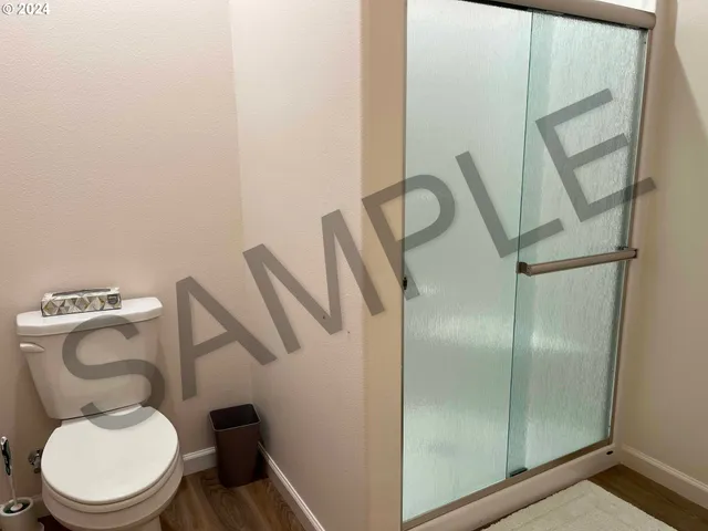 a view of small space with racks on the wall