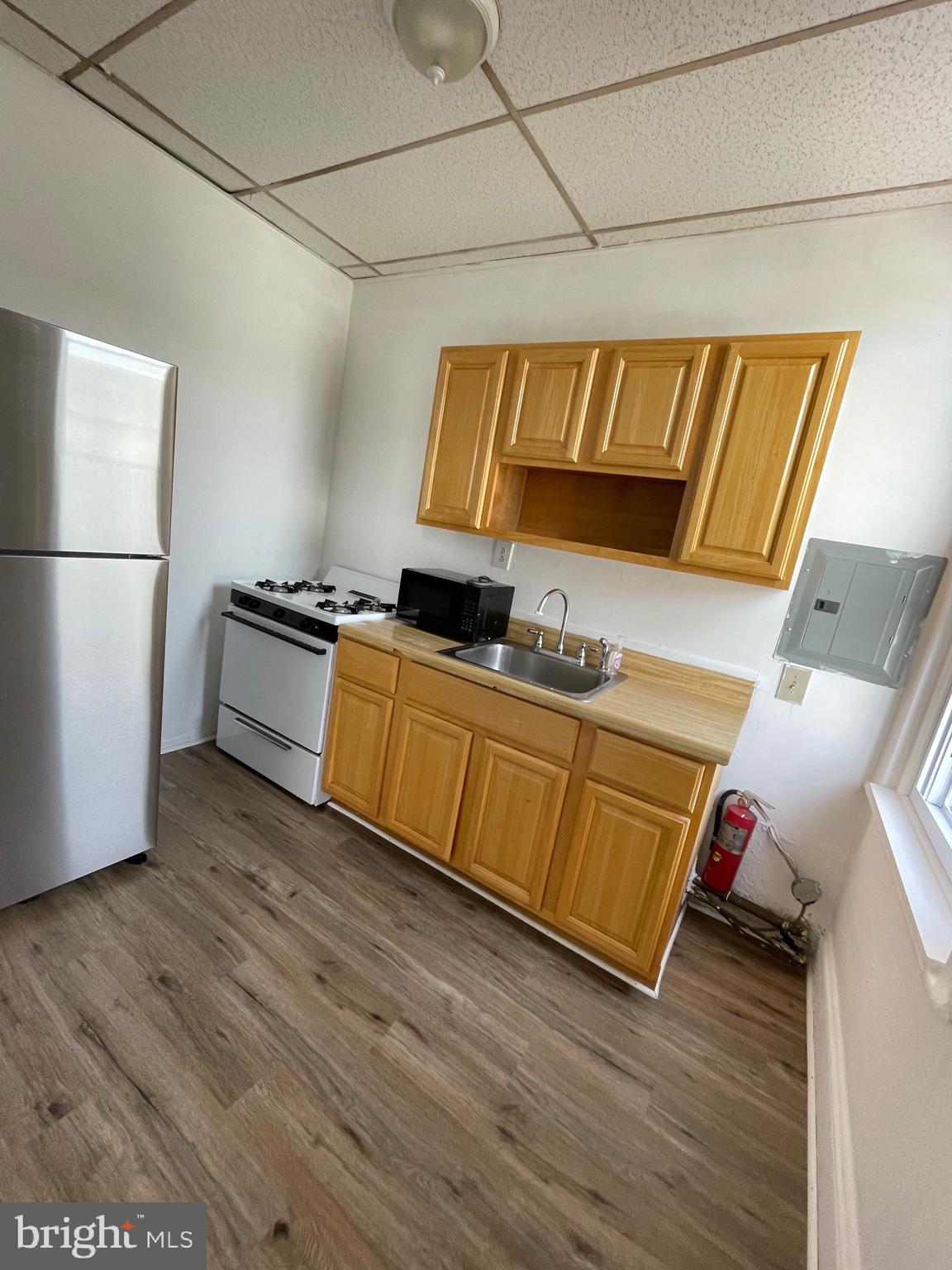 1426 Snyder Avenue Philadelphia, PA 19145 - Photo 15 of 16 a kitchen with granite countertop wooden floors and a sink