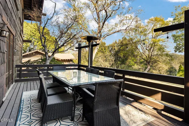 a view of outdoor seating