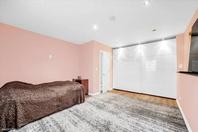 a balcony with furniture