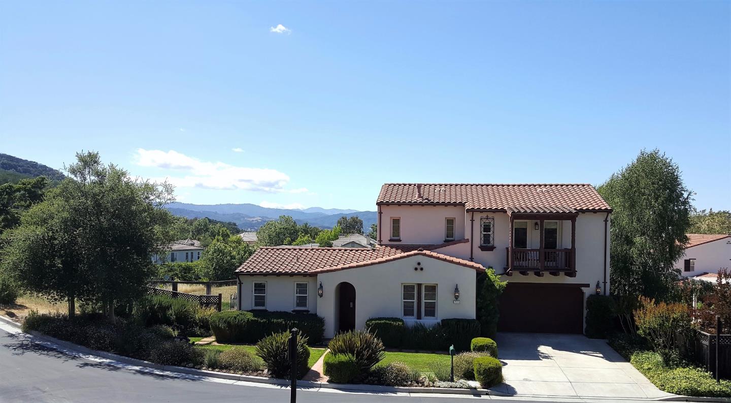 a aerial view of a house
