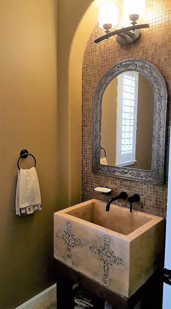 7271 Eagle Ridge Drive Gilroy, CA 95020 - Photo 7 of 17 a bathroom with a sink and a mirror