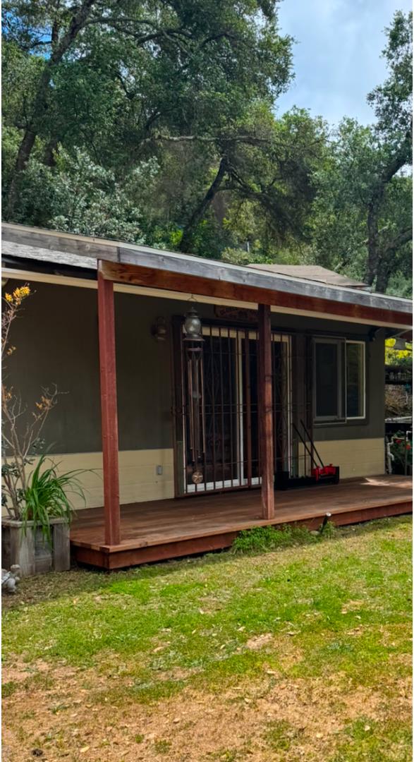 0 O Uvas Road Morgan Hill, CA 95037 - Photo 14 of 28 a view of a backyard with table and chairs and potted plants