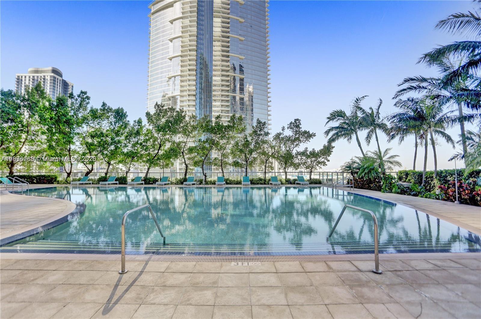 888 Biscayne Boulevard, Unit 5102 Miami, FL 33132 - Photo 23 of 34 a lake view with a outdoor space