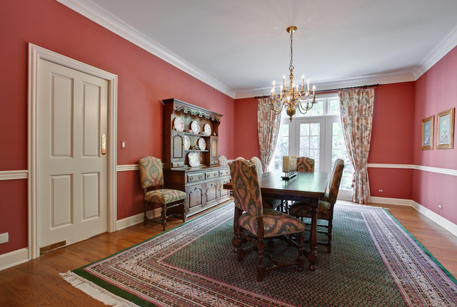 1390 Gettysburg Road Long Grove, IL 60047 - Photo 5 of 25 a view of a a dining room with furniture window and wooden floor