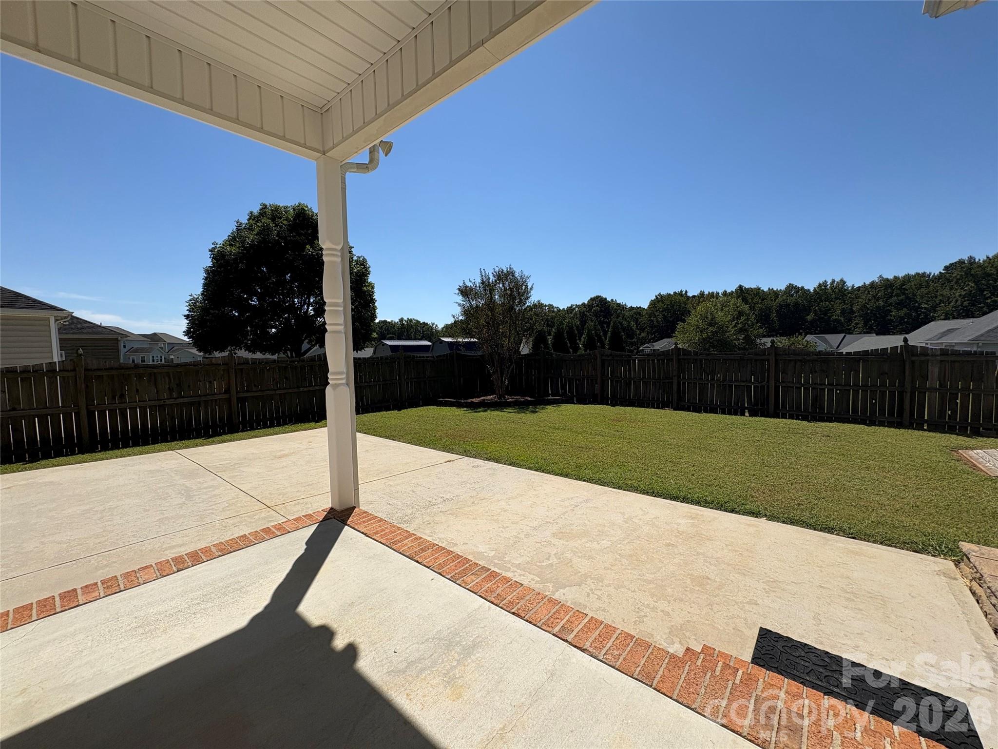 402 Church Street Locust, NC 28097 - Photo 33 of 39 a view of a backyard