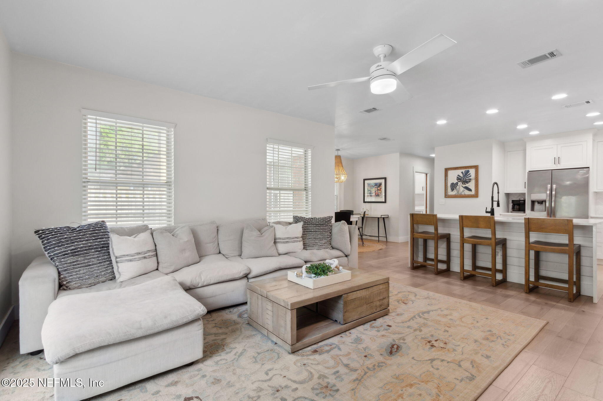 1908 Springbrook Road Fernandina Beach, FL 32034 - Photo 15 of 48 a living room with furniture and view of kitchen