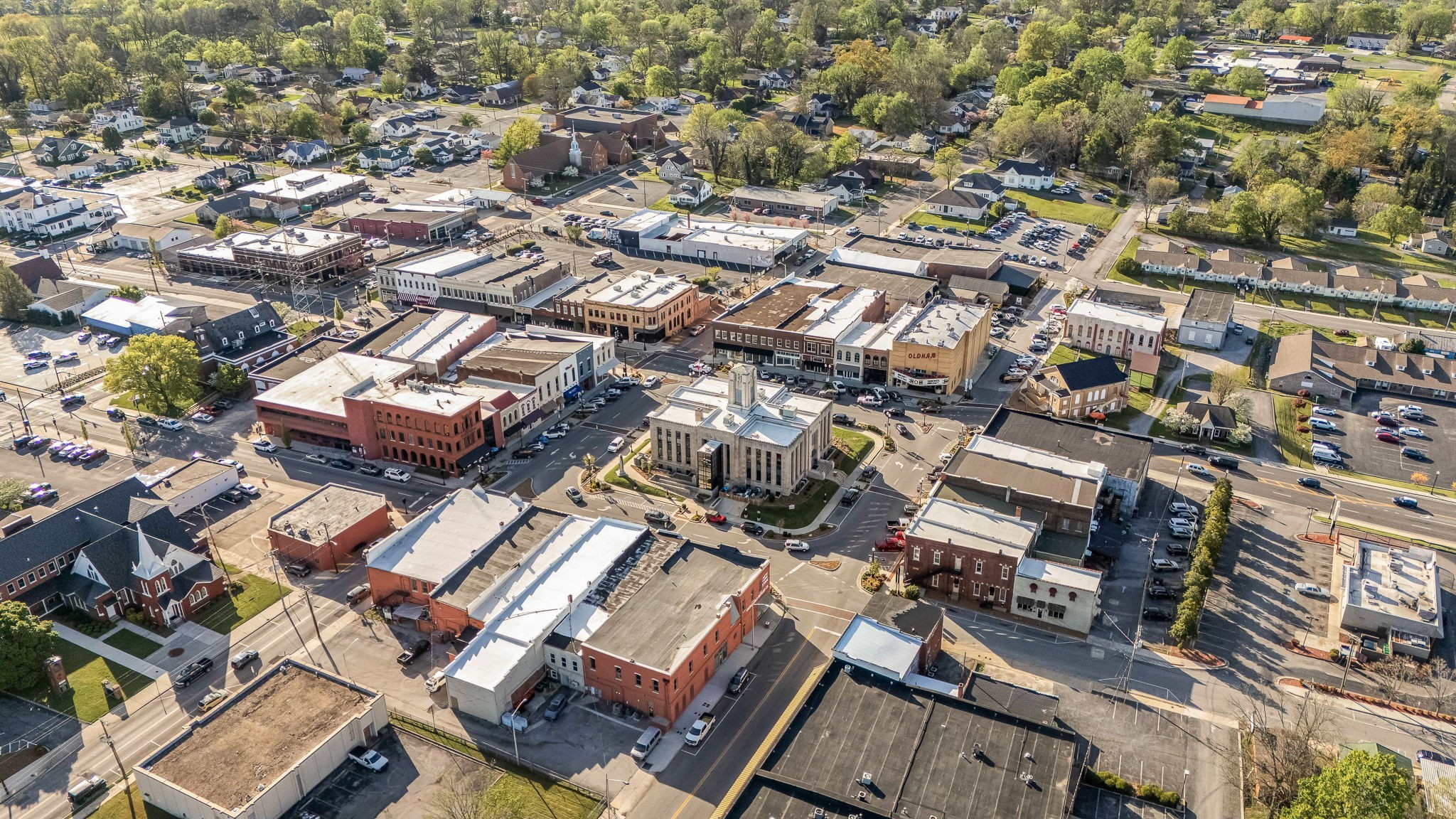 620 Maple Bend Road Winchester, TN 37398 - Photo 66 of 68 an aerial view of a city