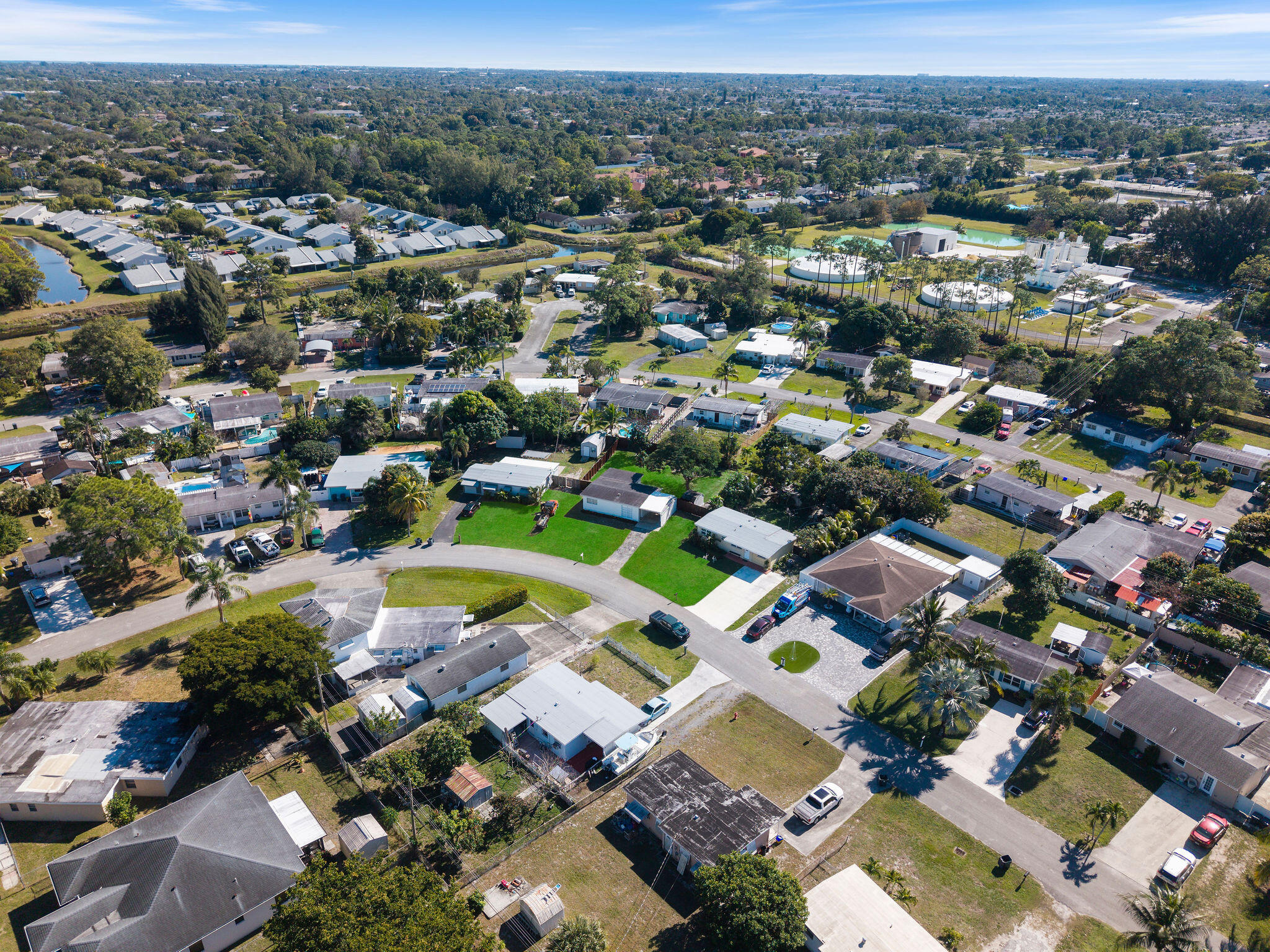 5580 Maypop Road West Palm Beach, FL 33415 - Photo 40 of 41 an aerial view of residential houses with outdoor space