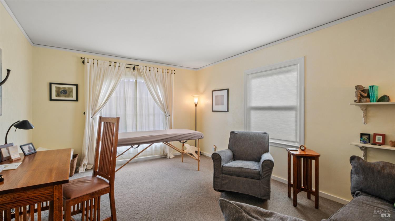 717 C Street San Rafael, CA 94901 - Photo 14 of 28 Living room currently used as office space.