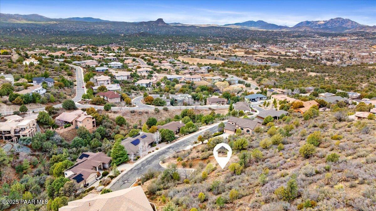 872 Spring Trail Prescott, AZ 86303 - Photo 10 of 11 a view of a city with mountains in the background