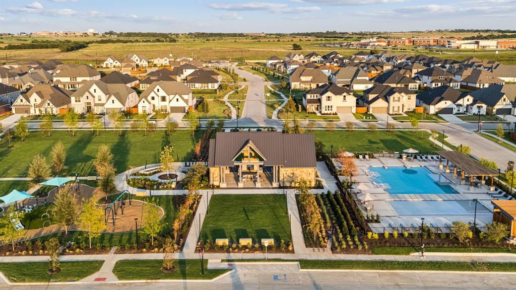 3324 Barnard Road Celina, TX 75009 - Photo 9 of 11 an aerial view of residential houses with outdoor space and river