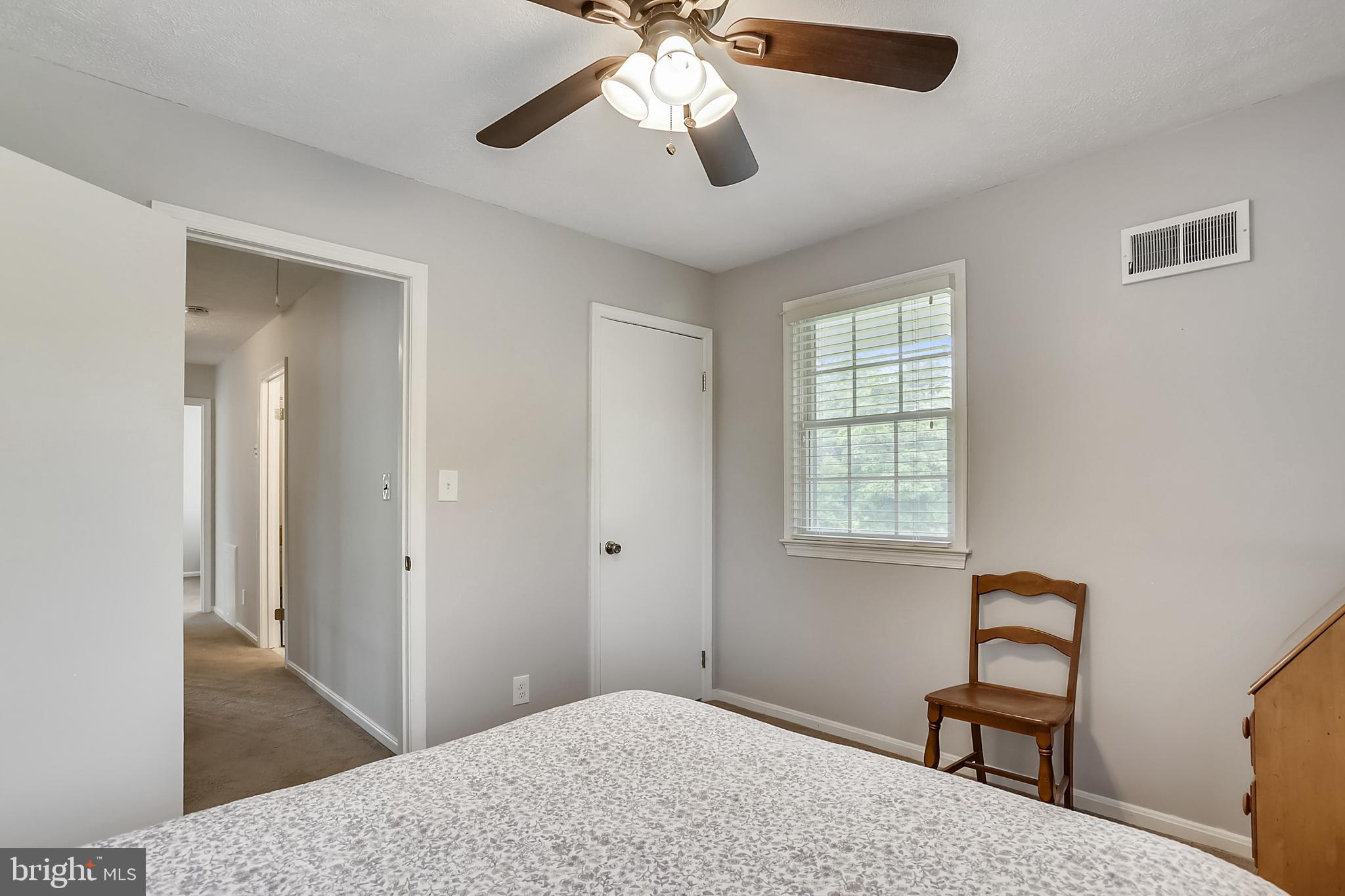 1900 Powder Mill Road Silver Spring, MD 20903 - Photo 28 of 57 Bedroom 3 with ceiling fan