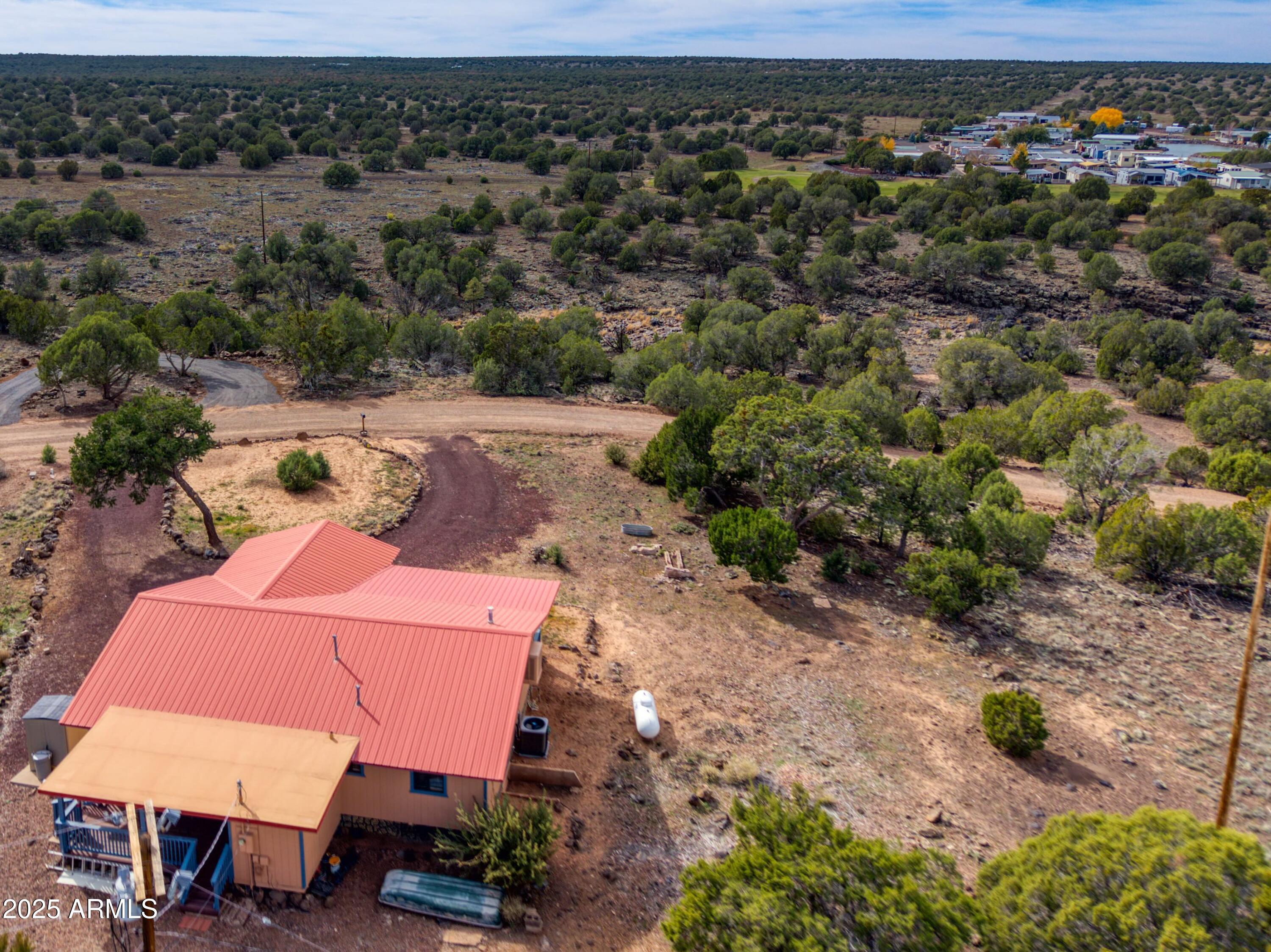 8286 Ridge Drive Show Low, AZ 85901 - Photo 15 of 21 an aerial view of residential houses with outdoor space