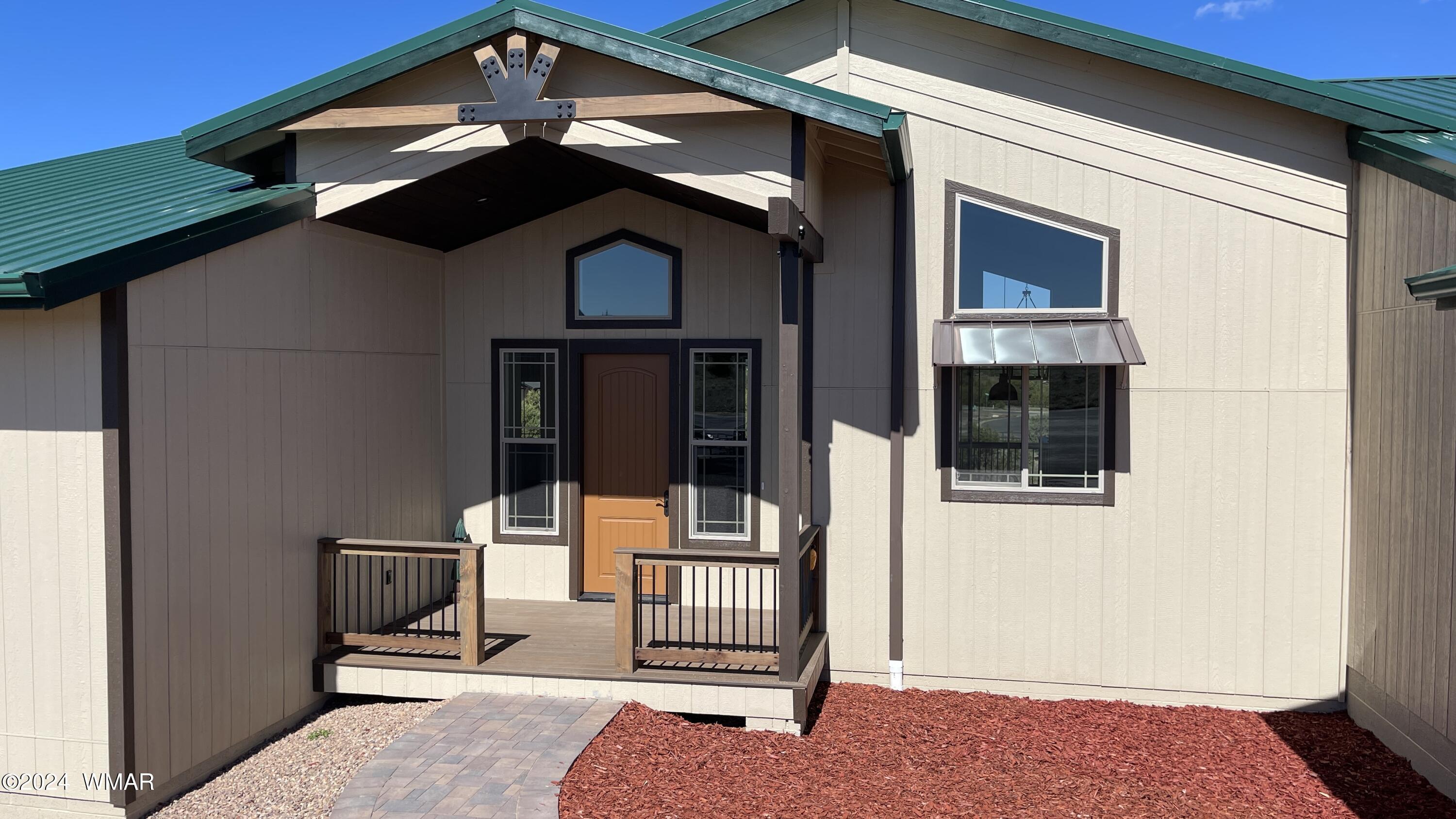 Front porch and entrance