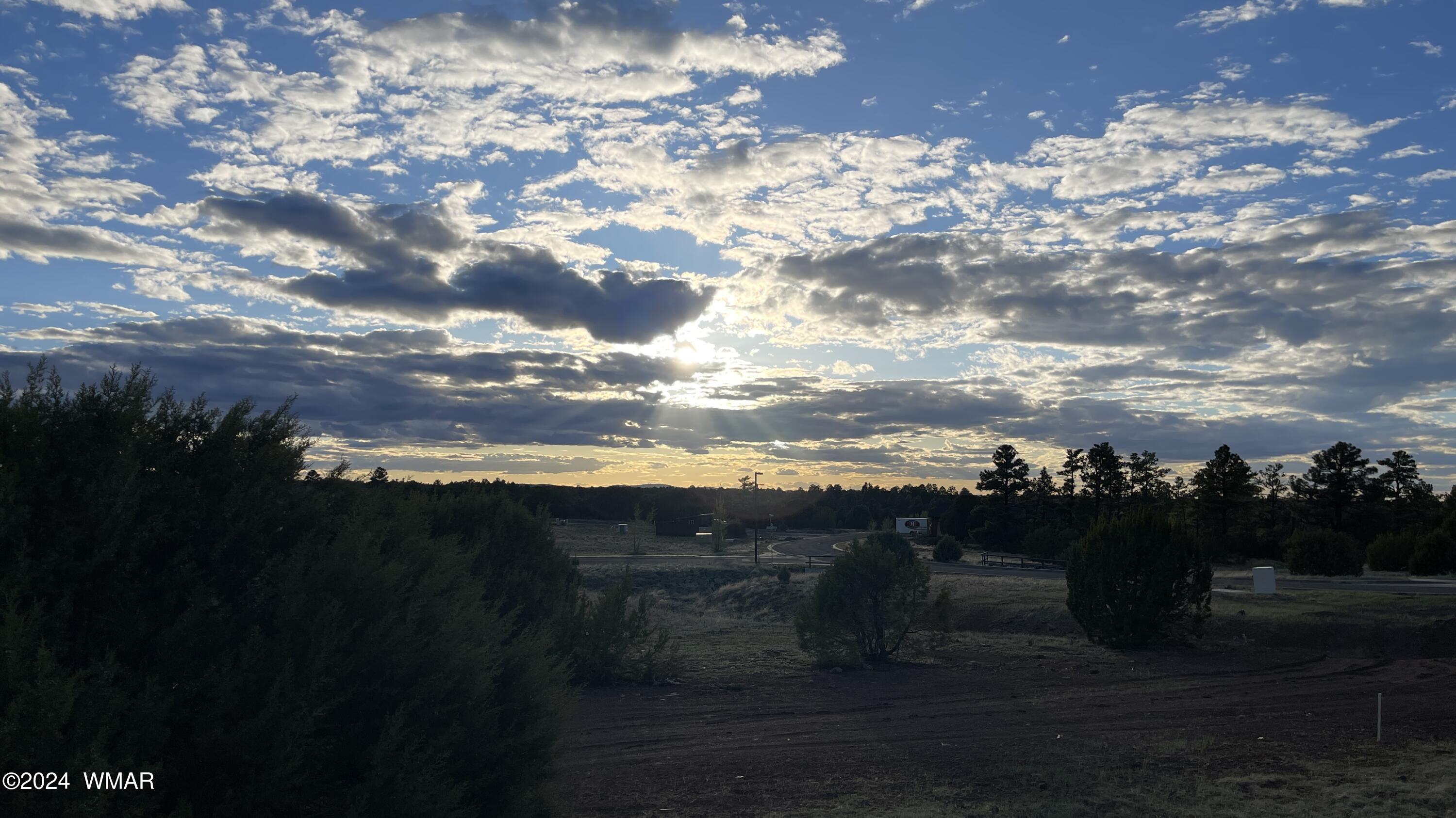 900 South Ridgeway Place Show Low, AZ 85901 - Photo 43 of 43 View of sunset off back deck