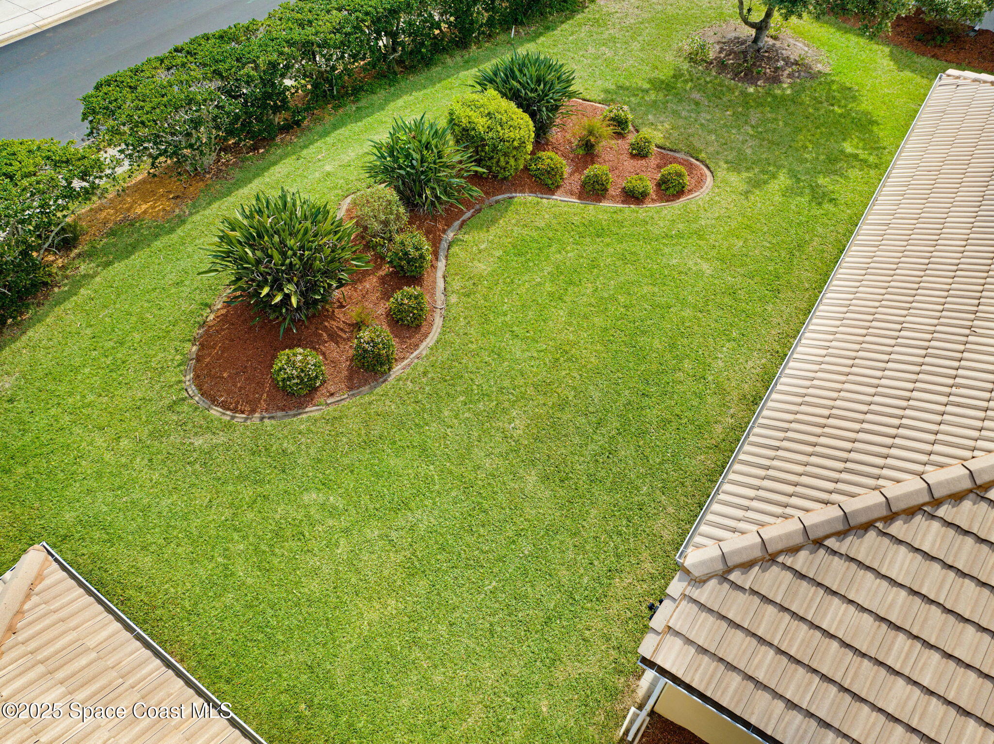 507 Royston Lane Melbourne, FL 32940 - Photo 10 of 52 a view of a garden with a fountain