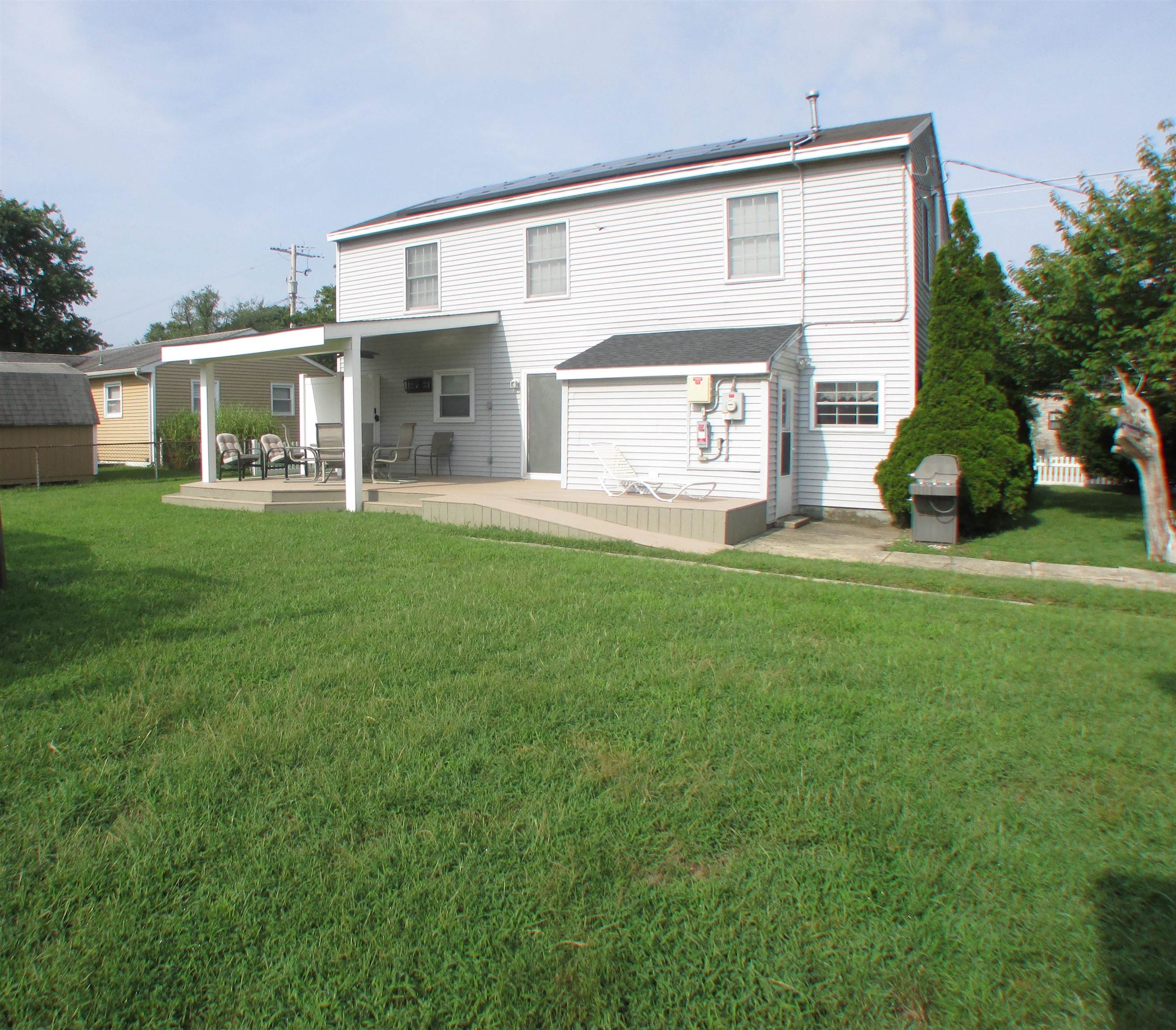 101 Kenvil Road North Cape May, NJ 08204 - Photo 25 of 27 a view of a yard in front of a house