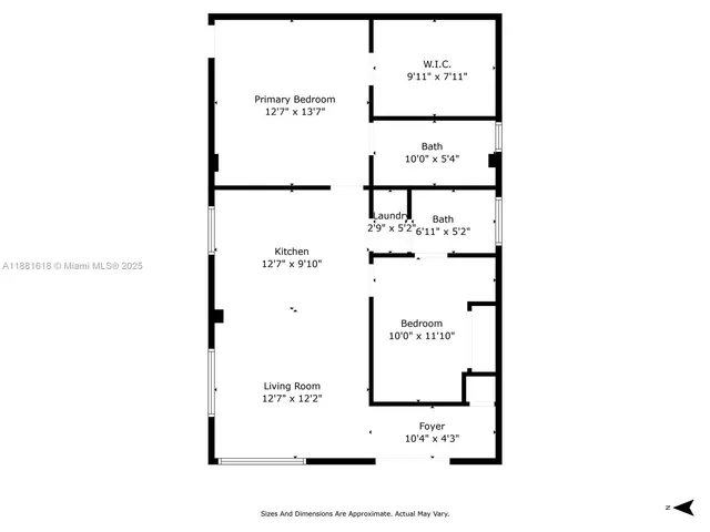$2,800 | 1850 Northwest 92nd Street, Unit C, Miami, FL 33147