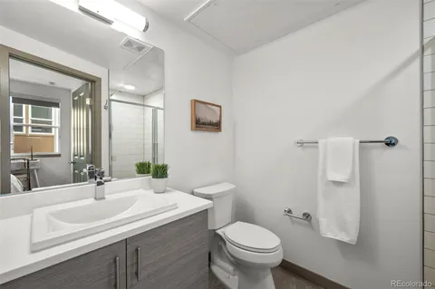 a view of an entrance of the building