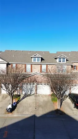 a view of a swimming pool with an outdoor space